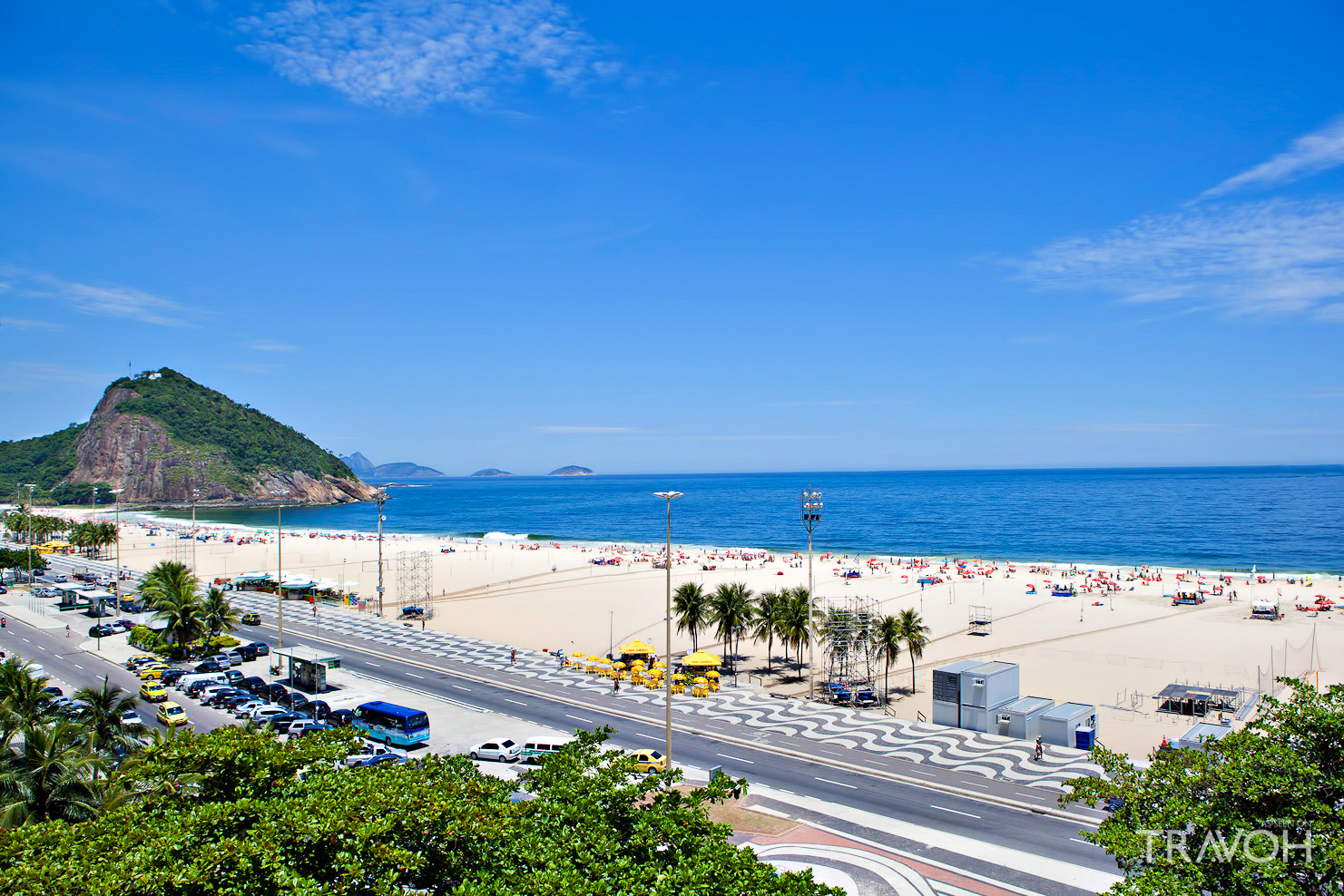 Leme Beach - Exploring 10 of the Top Beaches in Rio de Janeiro, Brazil