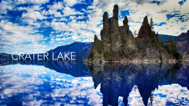 Crater Lake - America’s Deepest Crystal Blue Water Lake in Oregon State