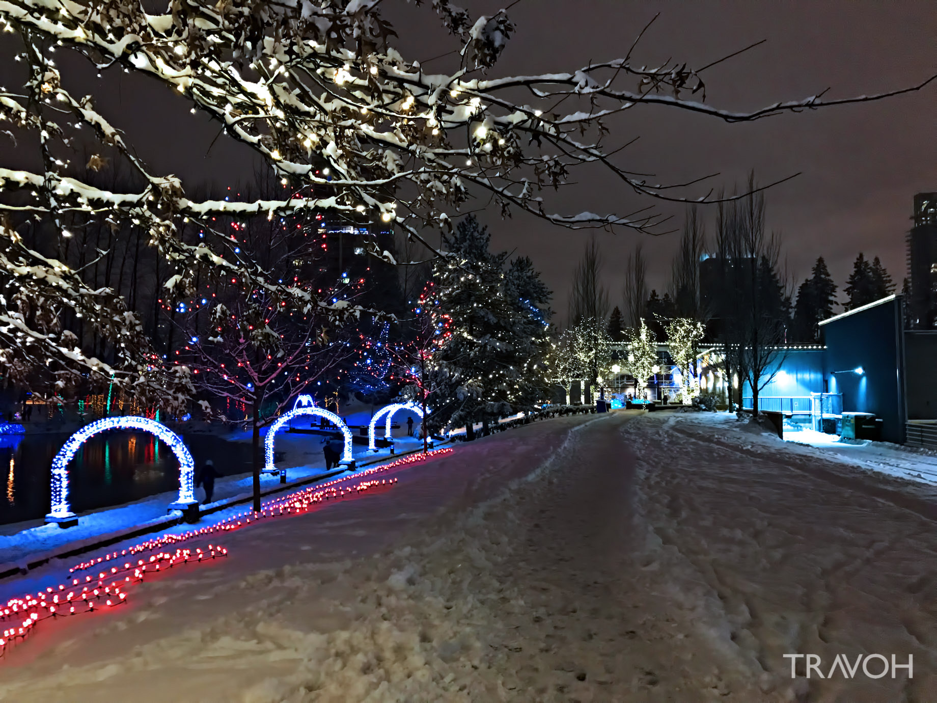 Lafarge Winter Lights Display - Arbour Walk - Coquitlam, BC, Canada