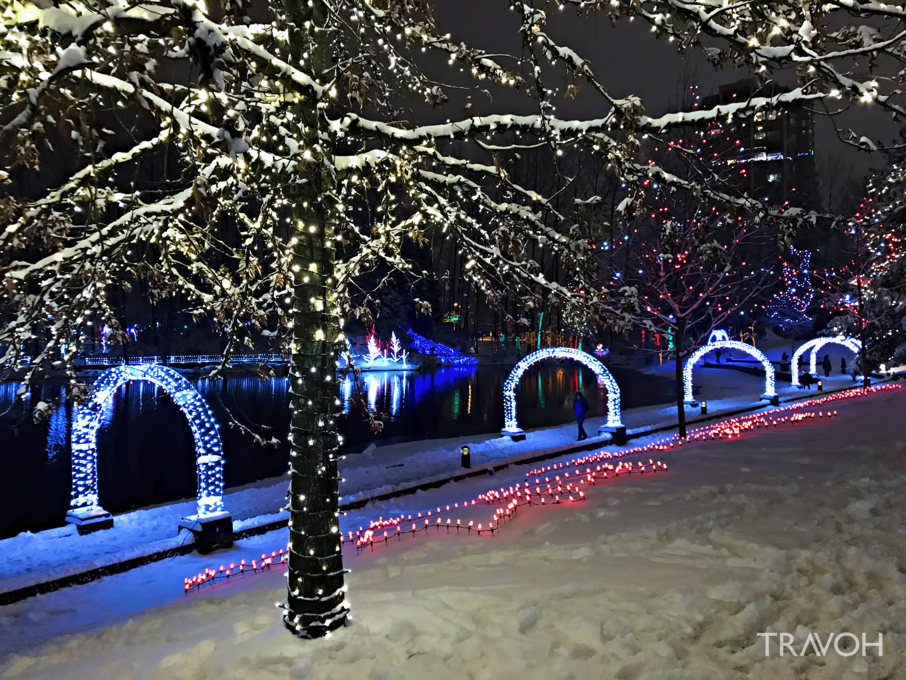 Lafarge Winter Lights Display - Arbour Walk - Coquitlam, BC, Canada