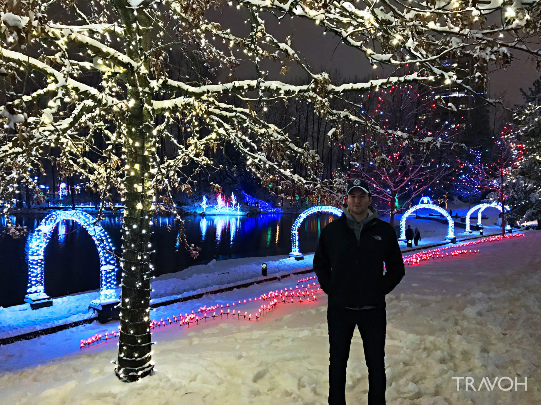 Marcus Anthony - Lafarge Winter Lights Display - Arbour Walk - Coquitlam, BC, Canada