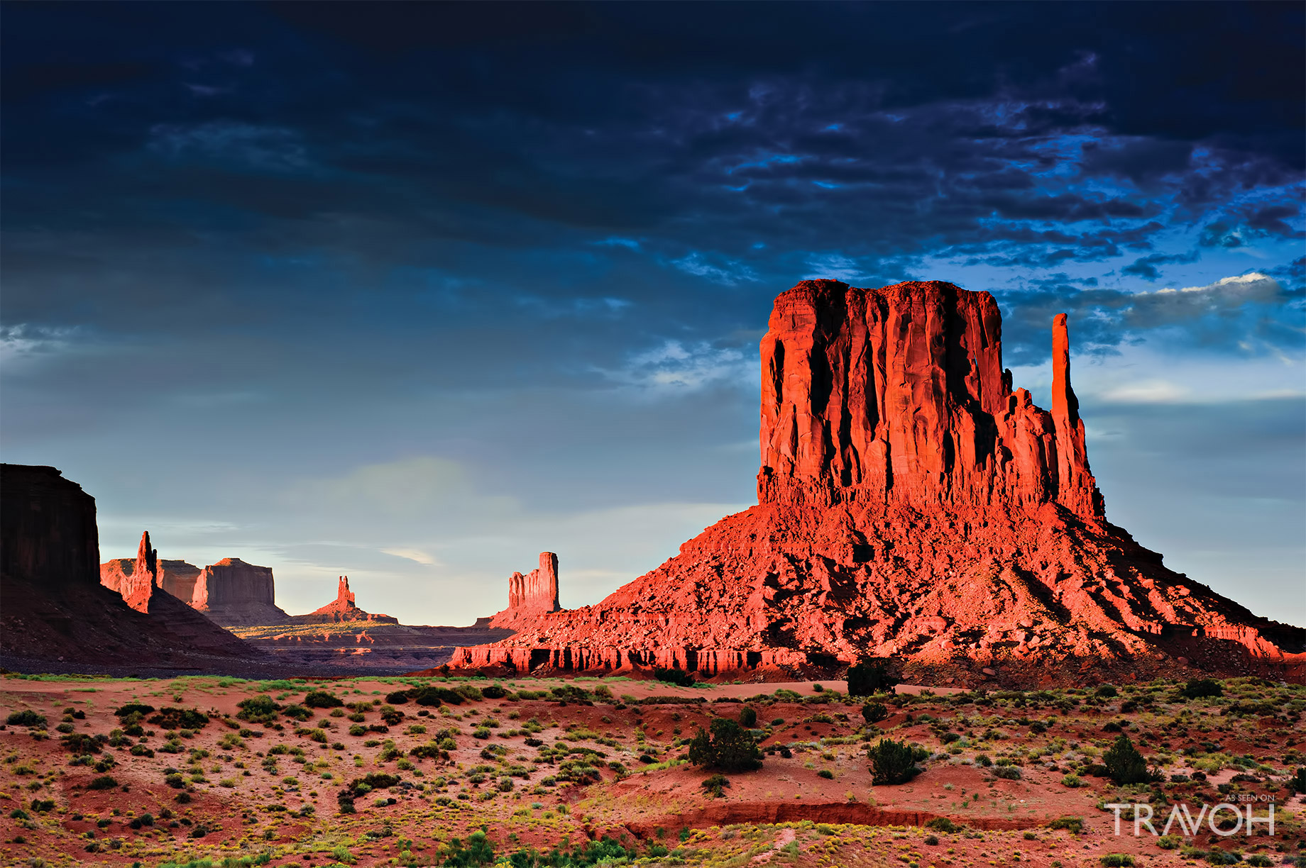 Monument Valley - A Daunting Region of the Colorado Plateau on the Arizona-Utah State Line