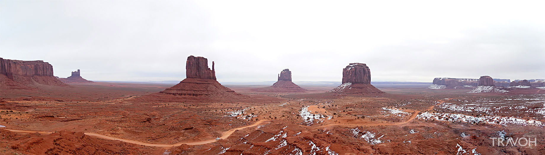 Monument Valley - A Daunting Region of the Colorado Plateau on the Arizona-Utah State Line