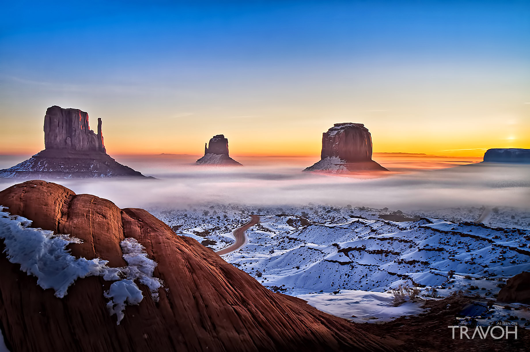 Monument Valley - A Daunting Region of the Colorado Plateau on the Arizona-Utah State Line