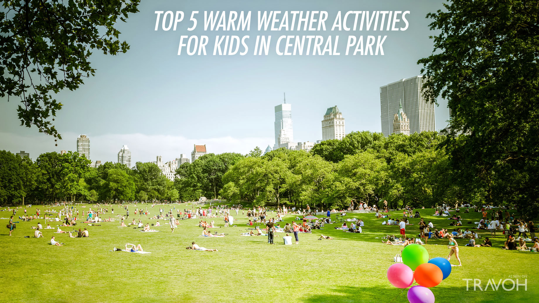 Top 5 Warm Weather Activities for Kids in Central Park