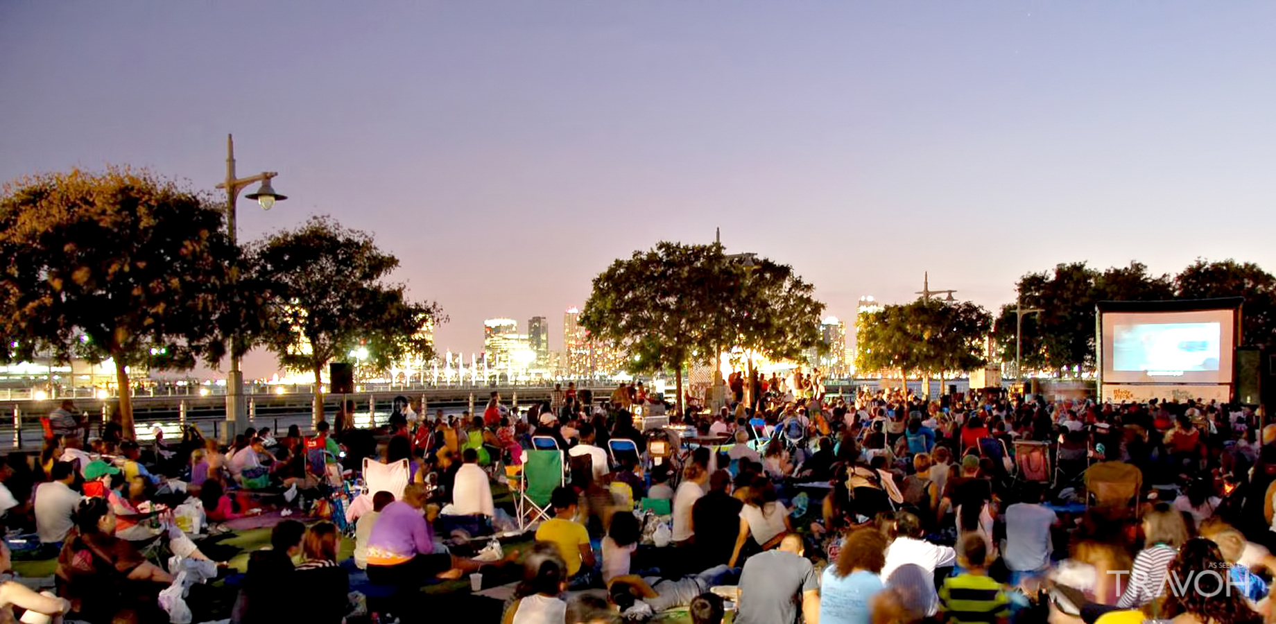 Catch a Movie at Hudson River Park in New York