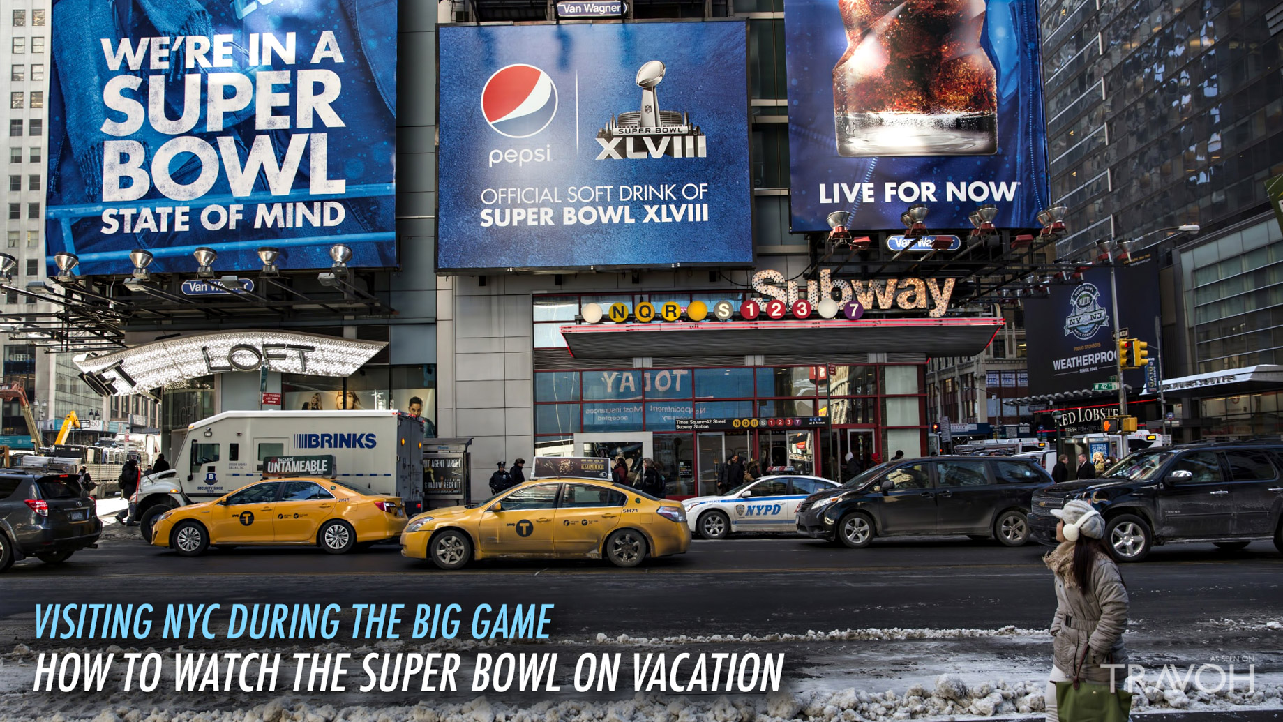 Visiting NYC During the Big Game - How to Watch the Super Bowl on Vacation