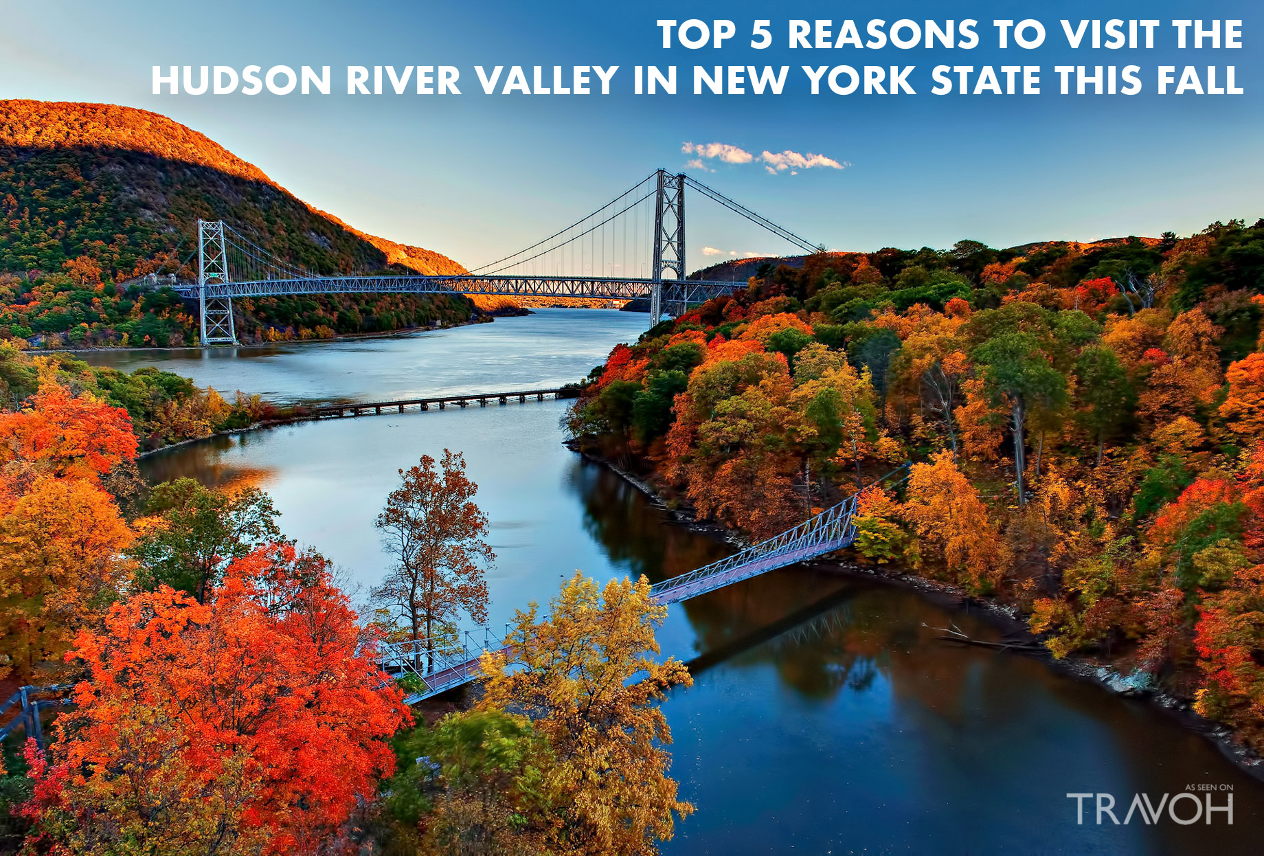 Top 5 Reasons to Visit the Hudson River Valley in New York State This Fall