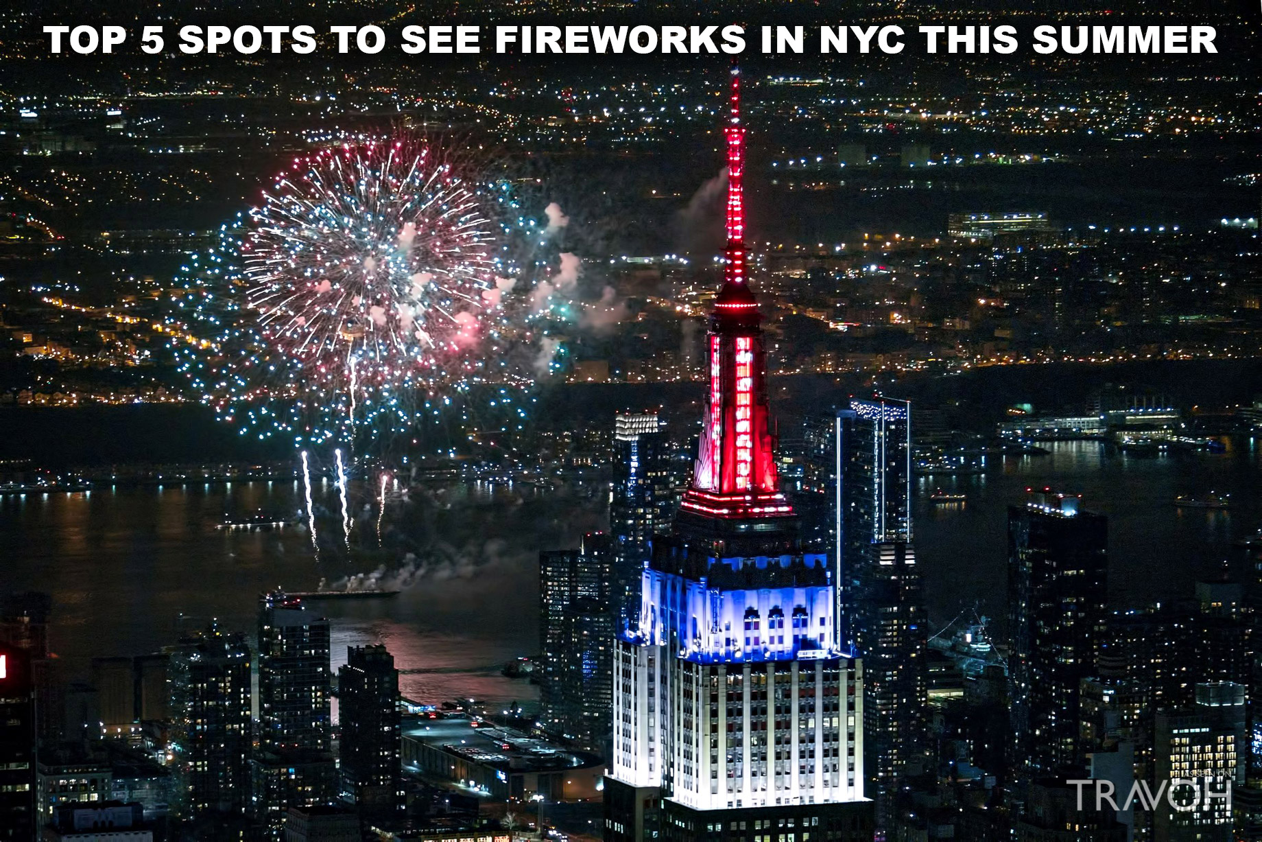 Top 5 Spots to See Fireworks in NYC this Summer