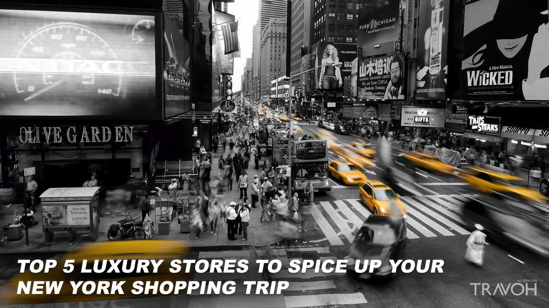 Top 5 Luxury Stores to Spice Up your New York Shopping Trip