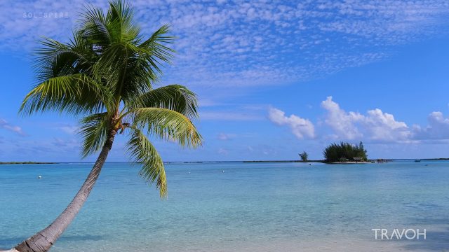 1 Hour - Relaxing Beach Waves, Sea Sounds - Motu Tane, Bora Bora, French Polynesia - 4K Travel