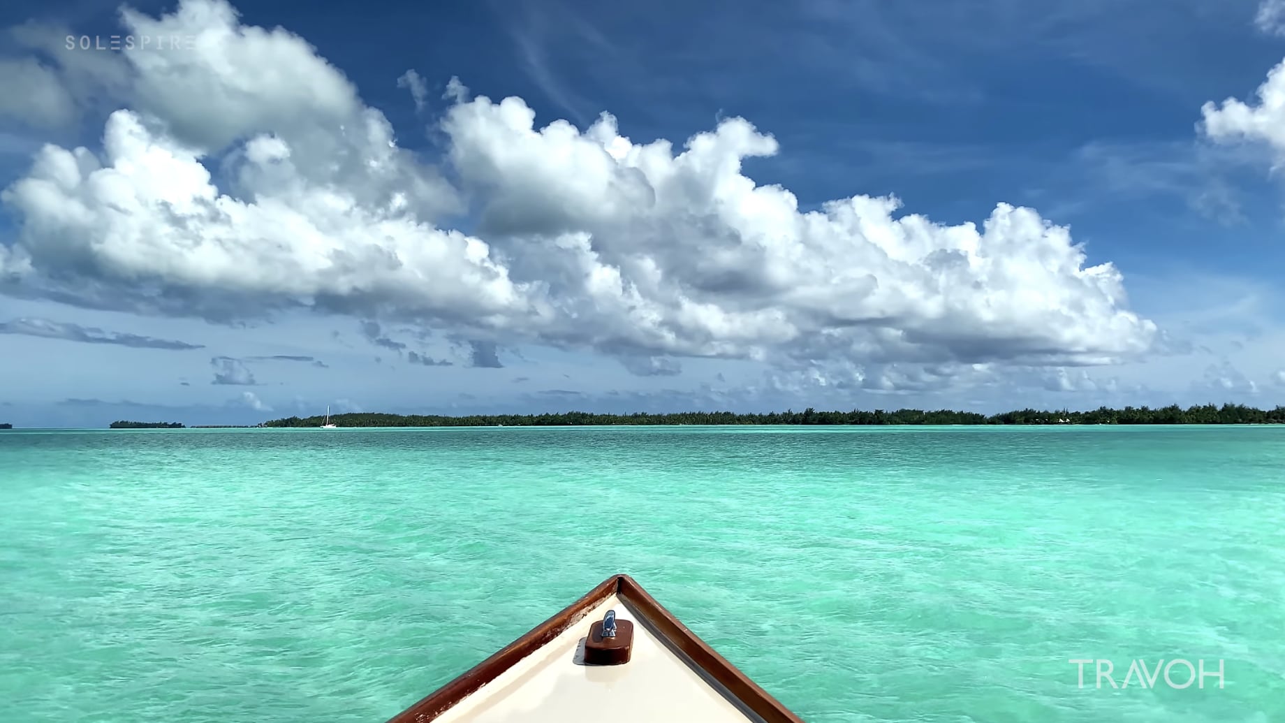 Bora Bora Lagoon Boating – French Polynesia 🇵🇫 – 4K Travel Video