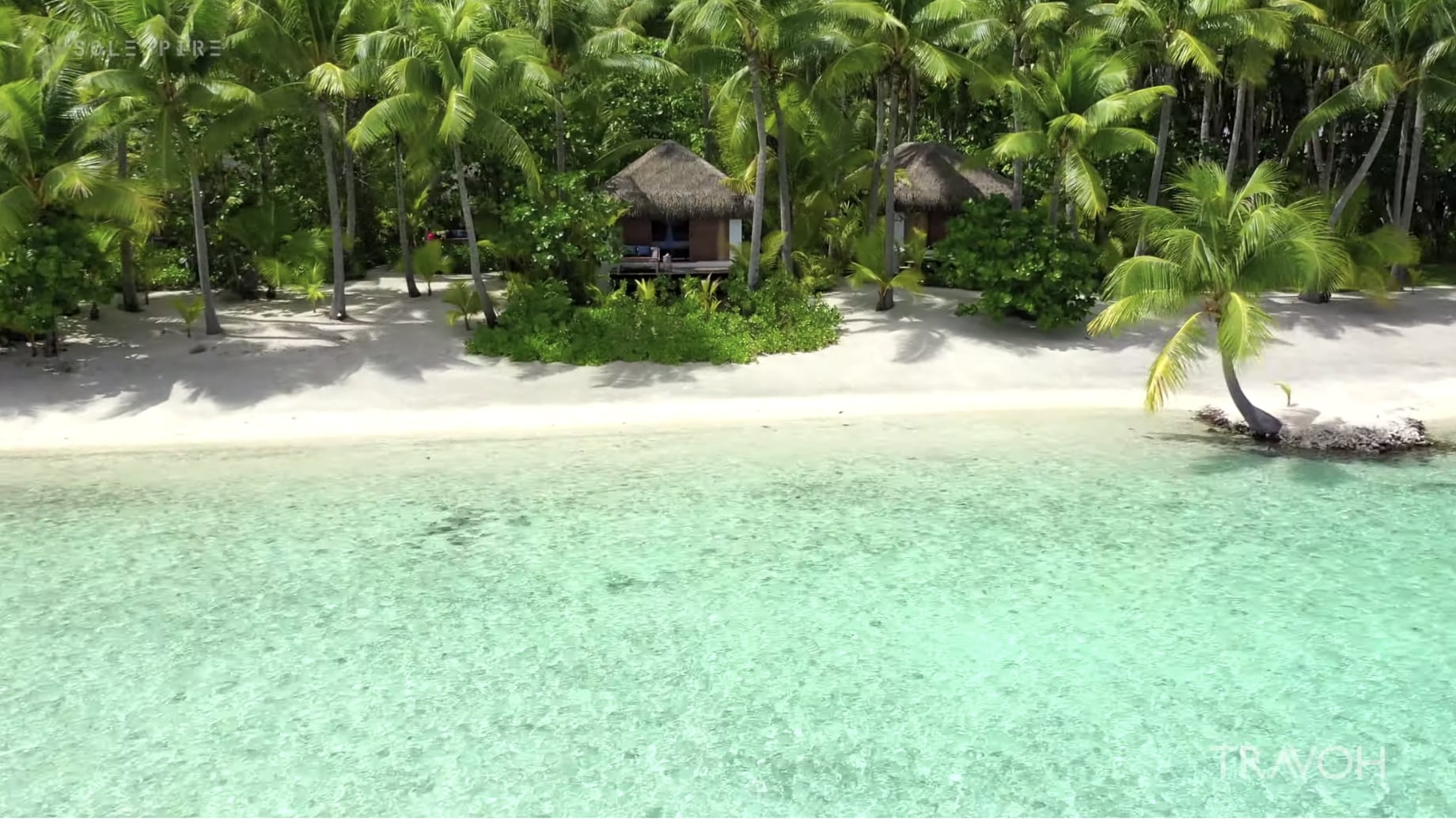 Drone Relax Motivate Inspire Tropical Paradise Beaches in Bora Bora, French Polynesia 🇵🇫 – 4K Travel Video