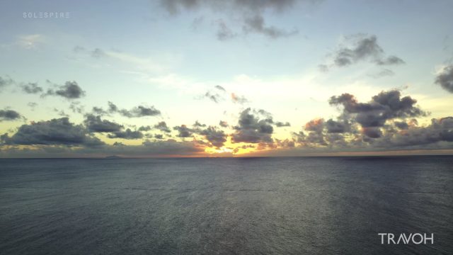 Relaxing Sunset - Motivation, Inspiration Tropical Sea - Bora Bora, French Polynesia - 4K Travel