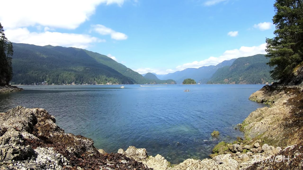 Ambient Calm Seaside Timelapse - Pacific Ocean - Vancouver, British Columbia, Canada - 4K Travel