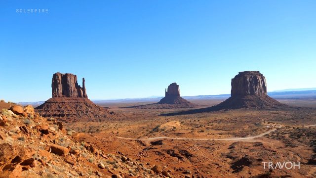 Monument Valley, Arizona, USA - National Park - Desert Buttes - Navajo Reserve - 4K Travel