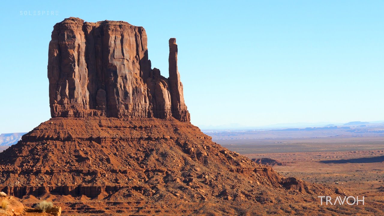 Monument Valley, Arizona, USA - Sandstone Desert Buttes - National Navajo Tribal Park - 4K Travel