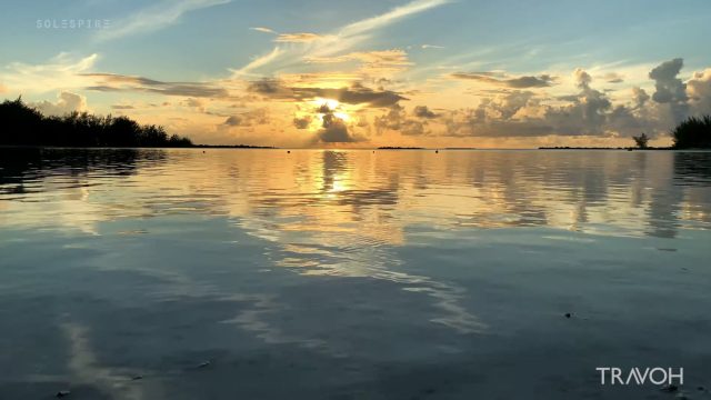 Seaside Sunset Timelapse Motivate Inspire Stress Relief - Bora Bora, French Polynesia - 4K Travel