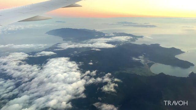Flying Above New Zealand Aerial View - Landscape Morning Fog - Stress Relief Ambience - 4K Travel