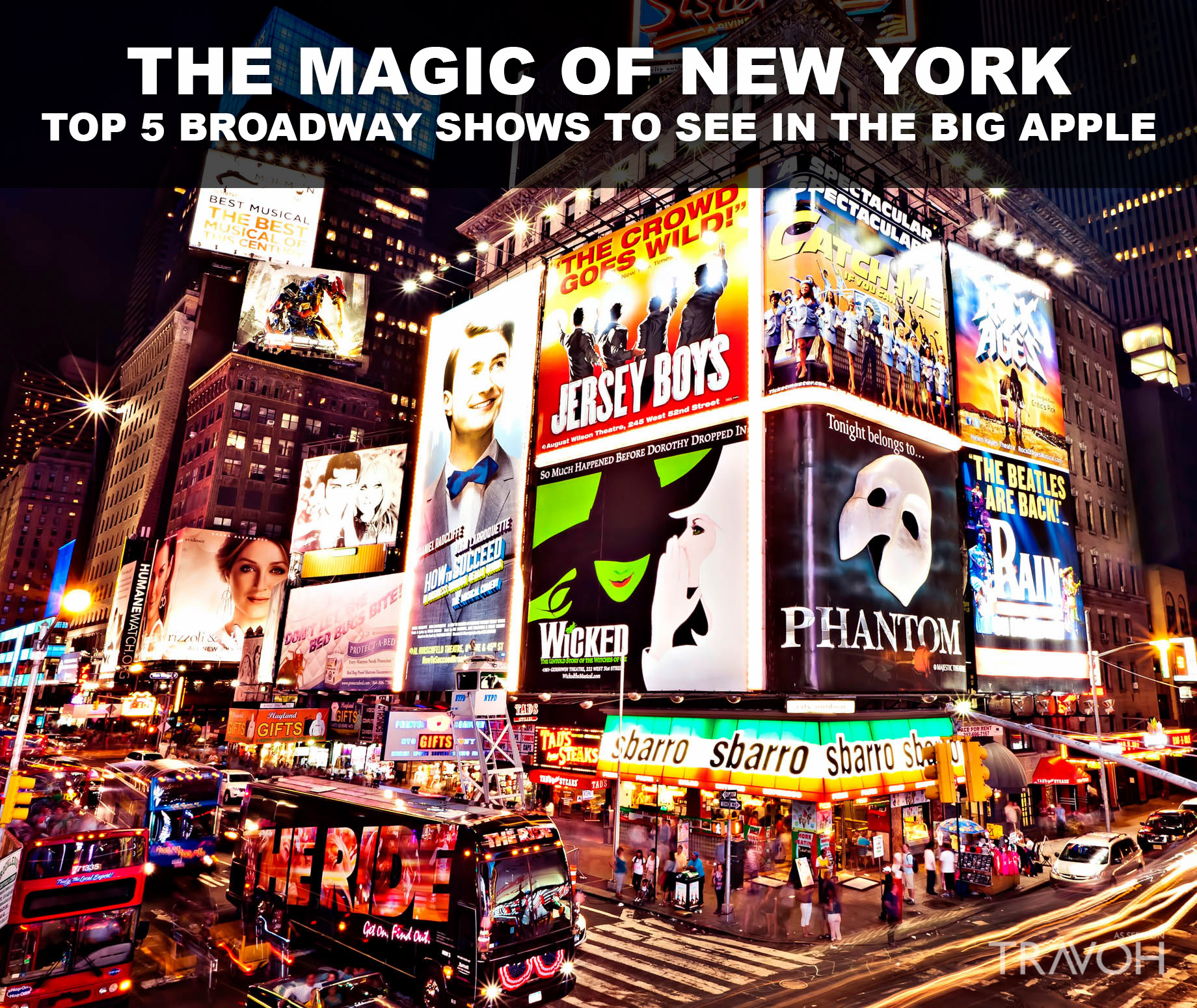 The Magic of New York - Top 5 Broadway Shows to See in the Big Apple