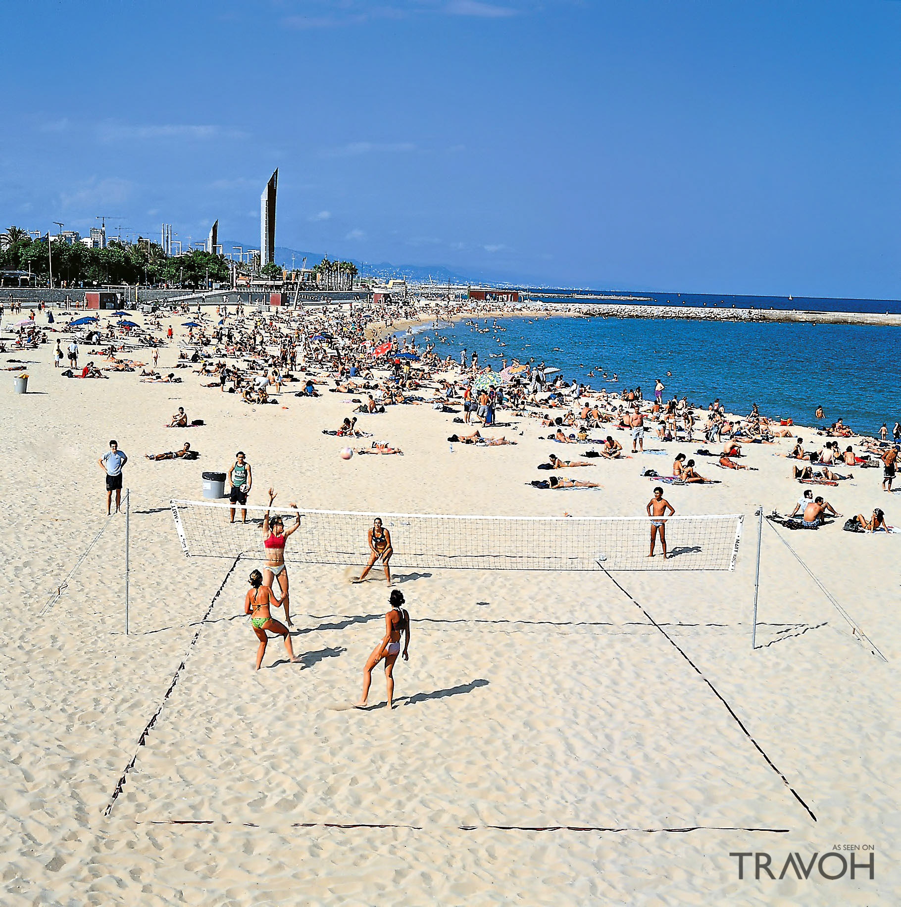 Nova Icaria Beach - Exploring 10 of the Top Beaches in Barcelona, Spain
