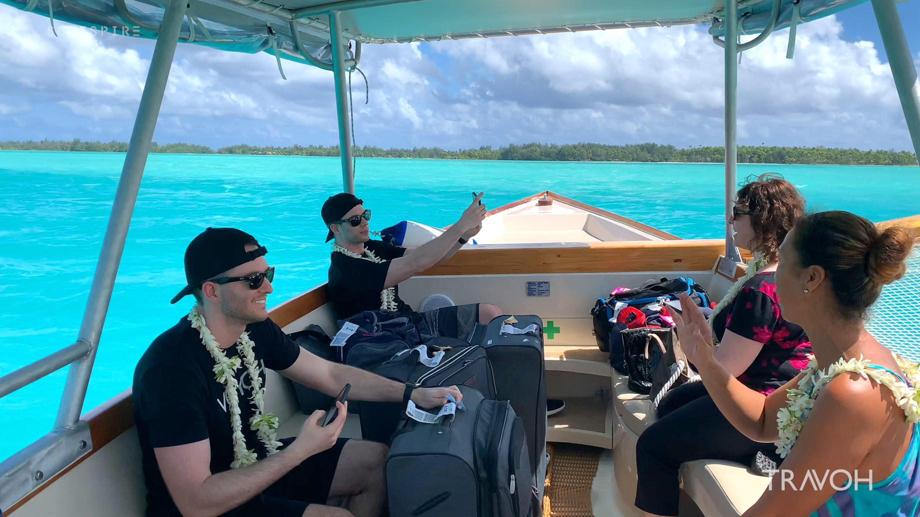 Marcus Anthony & Derek Alexander – Bora Bora Tropical Sea – Motu Tane Private Island Vacation – French Polynesia – Travel