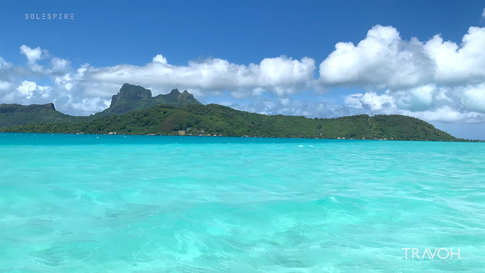 Bora Bora Tropical Sea Lagoon - Motu Tane Private Island Vacation - French Polynesia - Travel