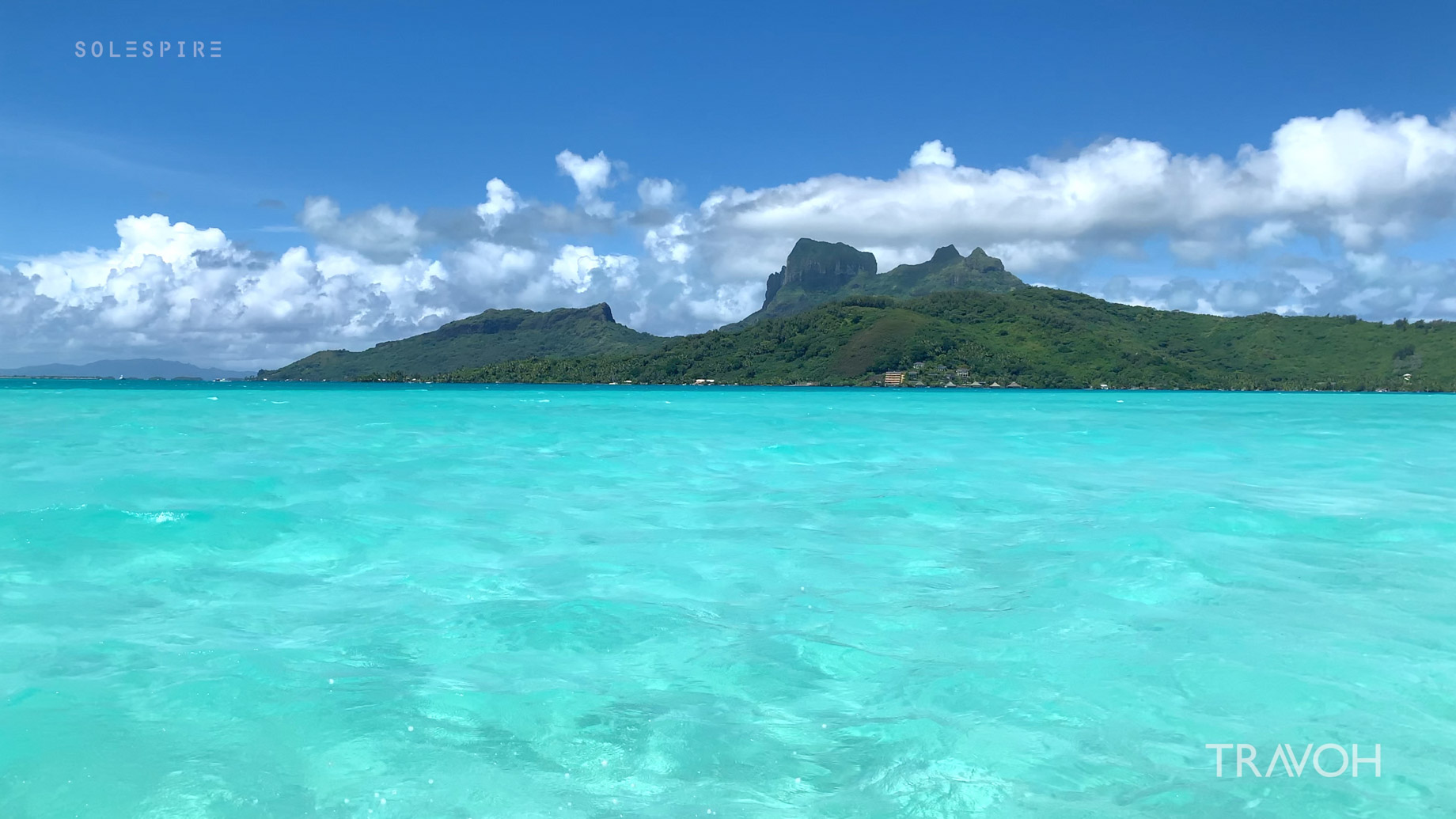 Bora Bora Tropical Sea Lagoon - Motu Tane Private Island Vacation - French Polynesia - Travel