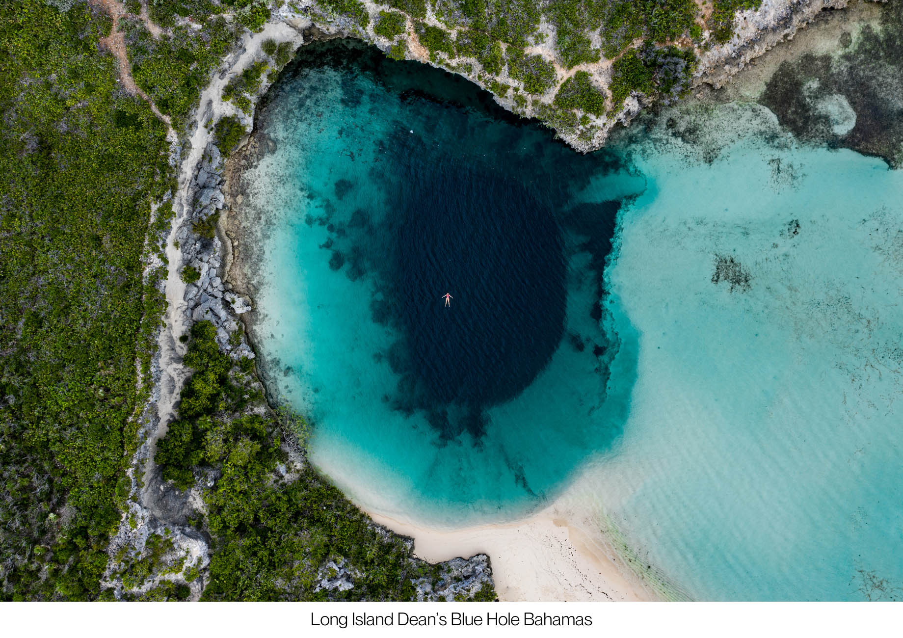 Discover The Hidden Island Gems of The Bahamas - Long Island Dean’s Blue Hole Bahamas