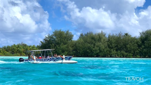 Visiting Blue Heaven Island - Motu Paahi - Bora Bora, French Polynesia - 4K Travel Video