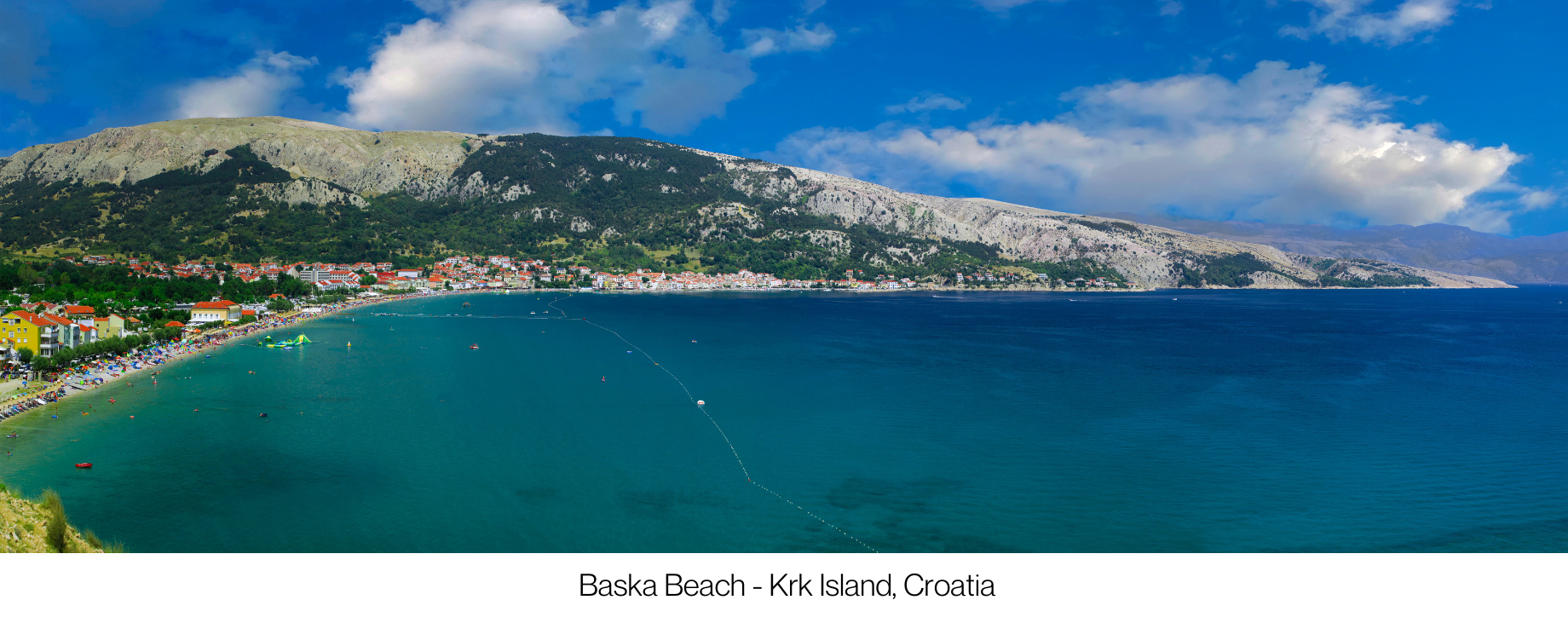 Explore Popular Croatian Destinations Without the Crowds by Yacht - Baska Beach - Krk Island, Croatia