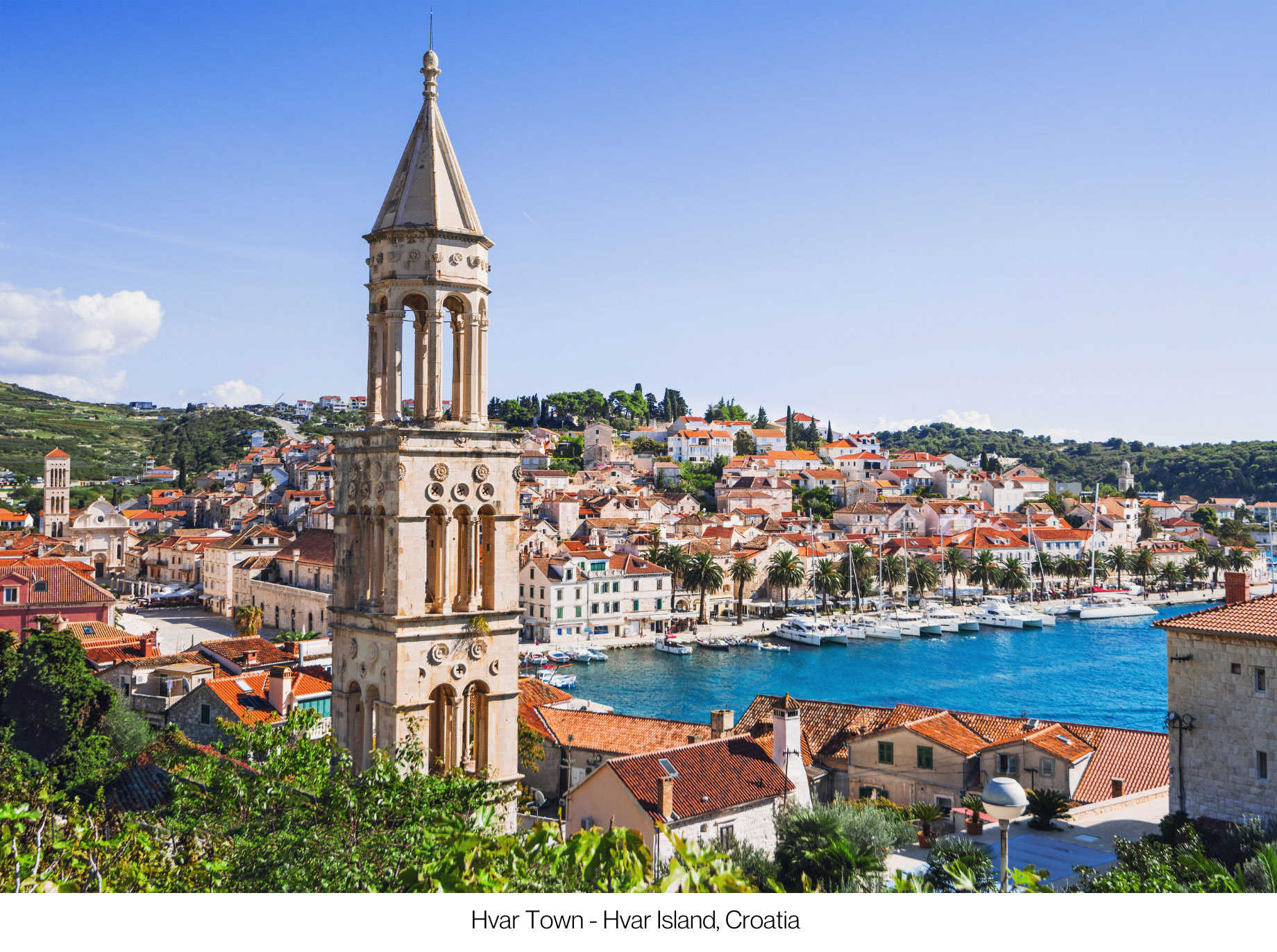 Explore Popular Croatian Destinations Without the Crowds by Yacht – Hvar Town – Hvar Island, Croatia