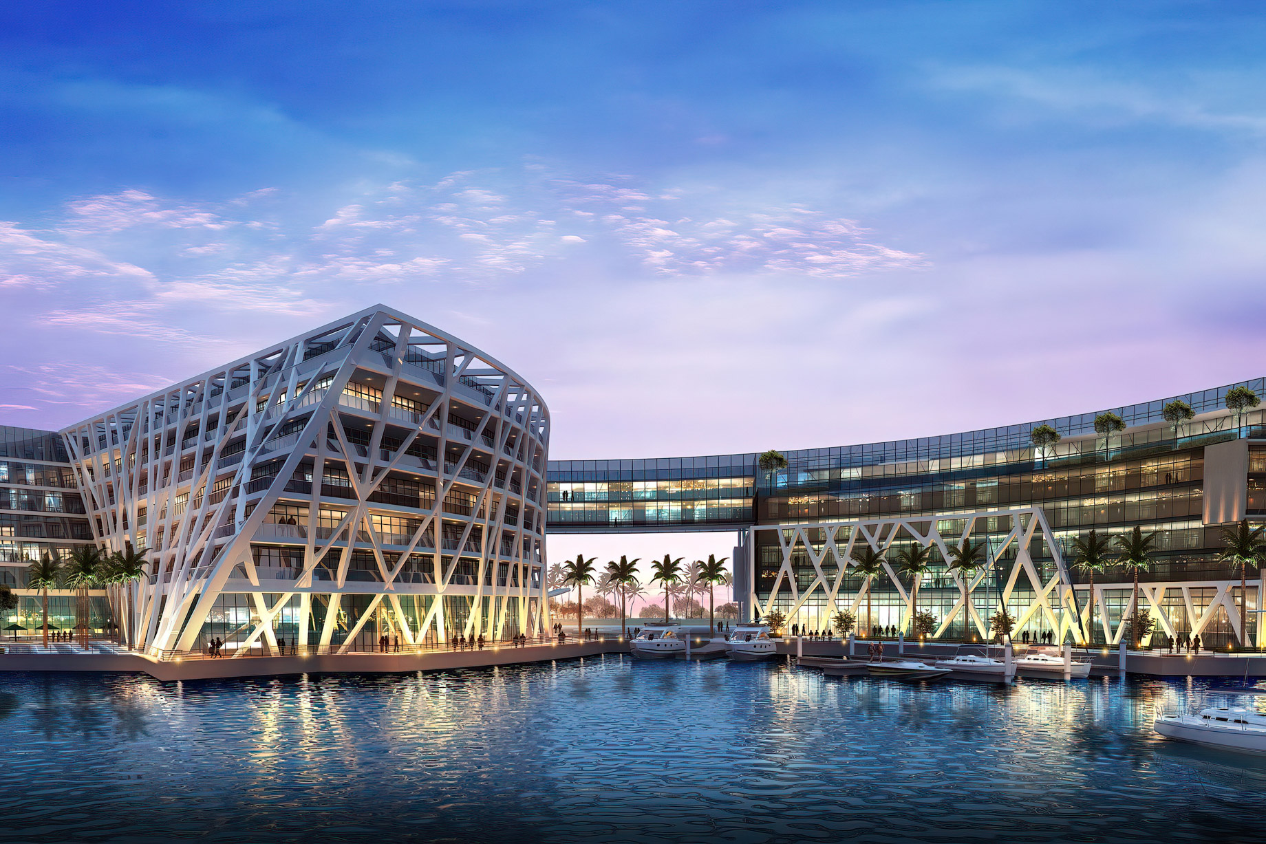 The Abu Dhabi EDITION Hotel – Abu Dhabi, UAE – Hotel Exterior Marina View