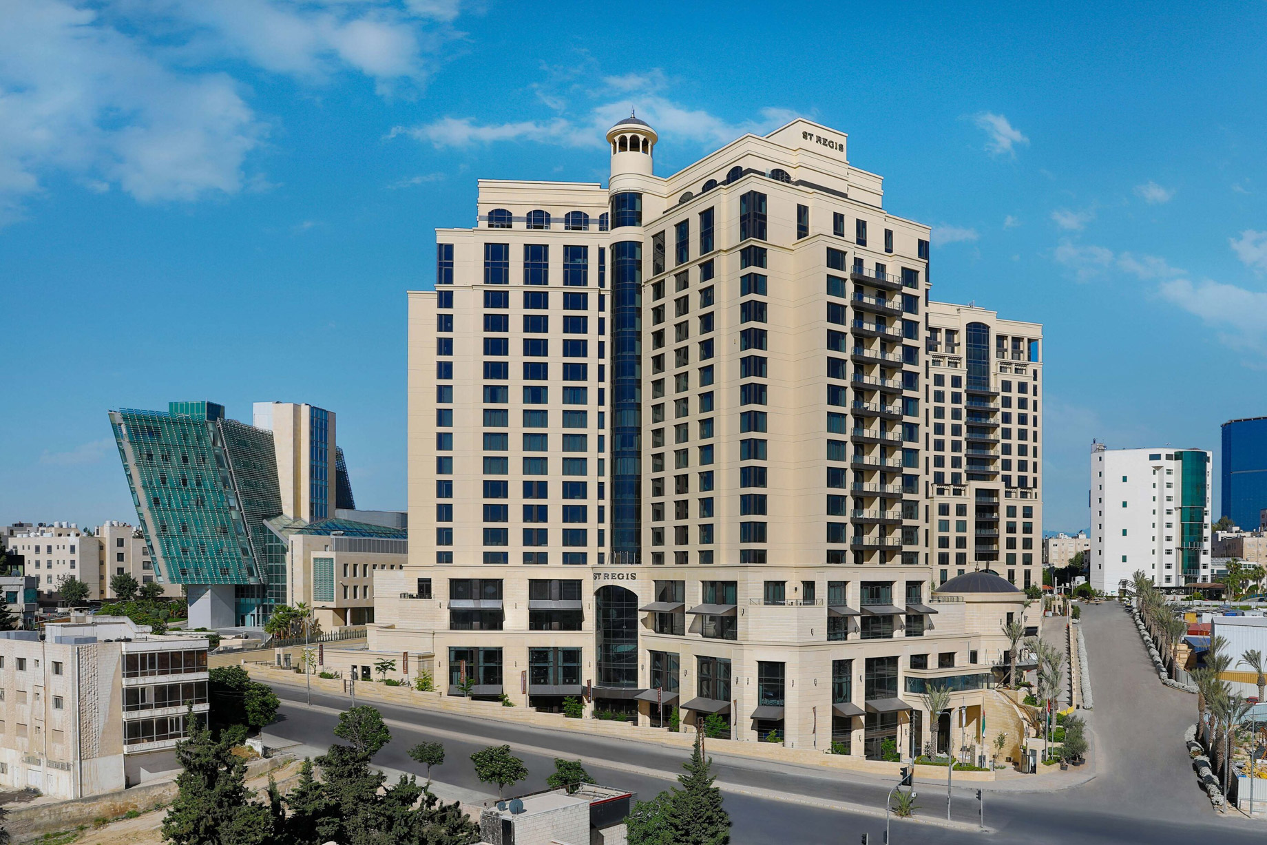 The St. Regis Amman Hotel - Amman, Jordan - Hotel Exterior Day