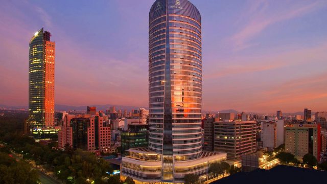 The St. Regis Mexico City Hotel - Mexico City, Mexico - Hotel Exterior Sunset