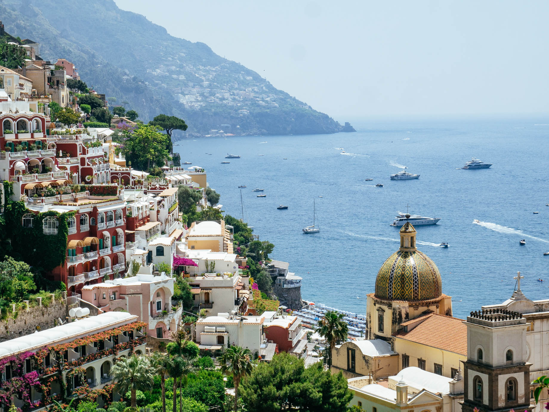 A Yacht Charter in Italy Offers Festive Cheer for the Entire Family – Positano, Italy