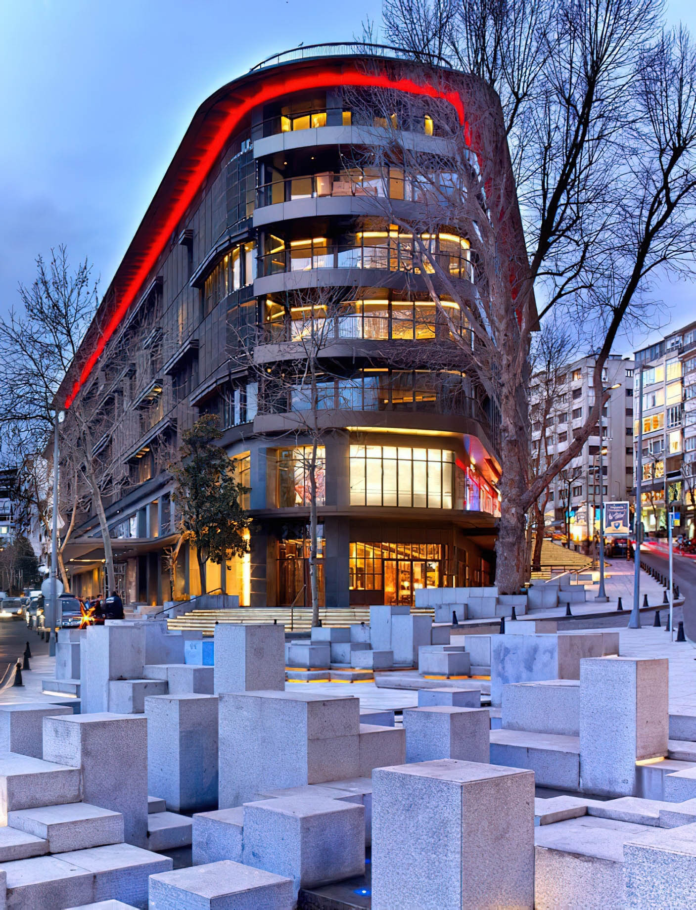 The St. Regis Istanbul Hotel – Istanbul, Turkey – Hotel Exterior Evening