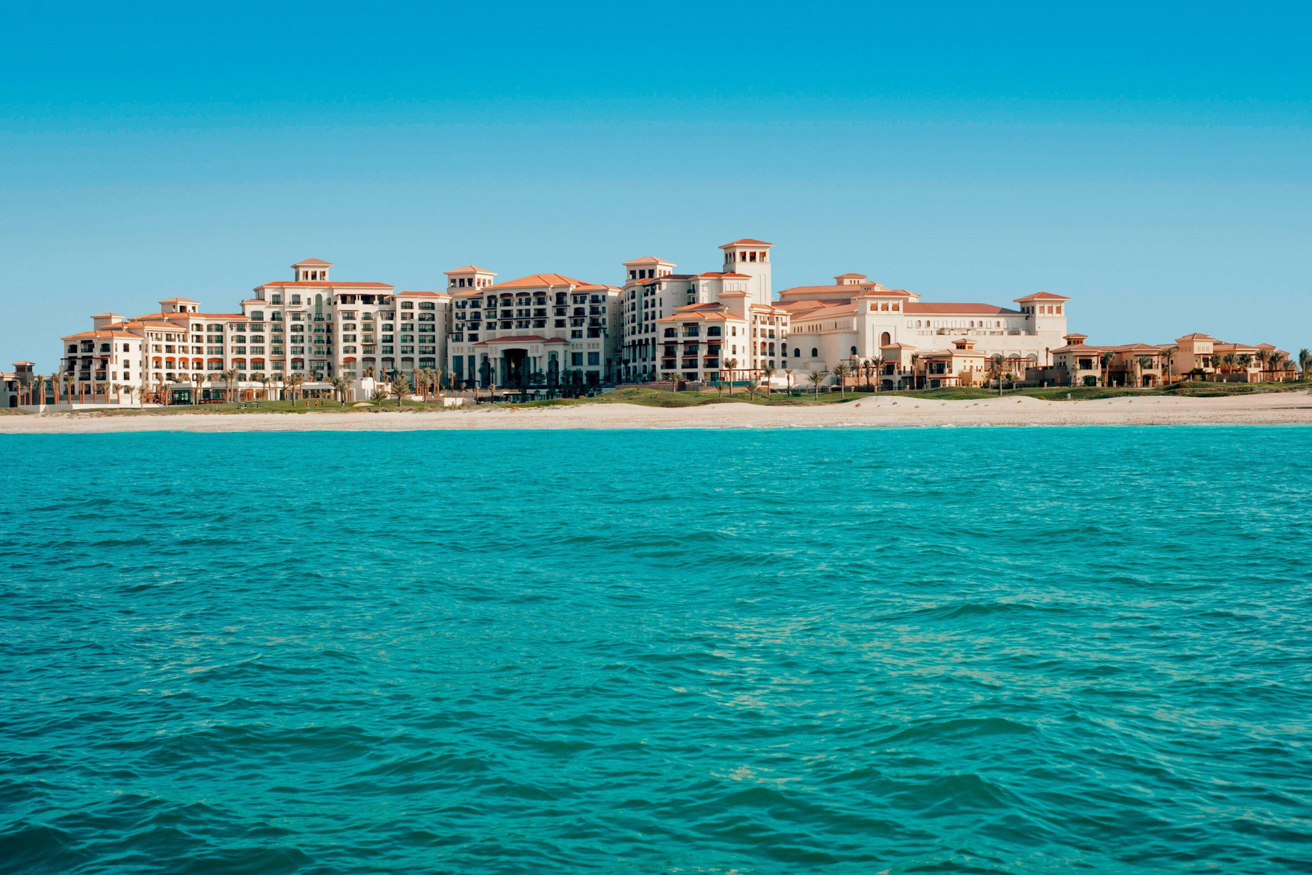 The St. Regis Saadiyat Island Resort – Abu Dhabi, UAE – Resort Exterior Ocean View