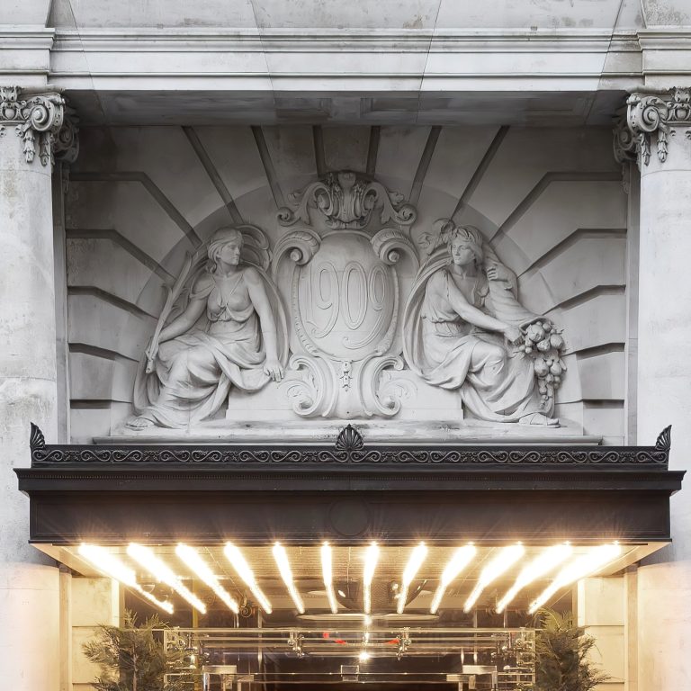 The London EDITION Hotel – London, United Kingdom – Hotel Exterior Entrance Detail