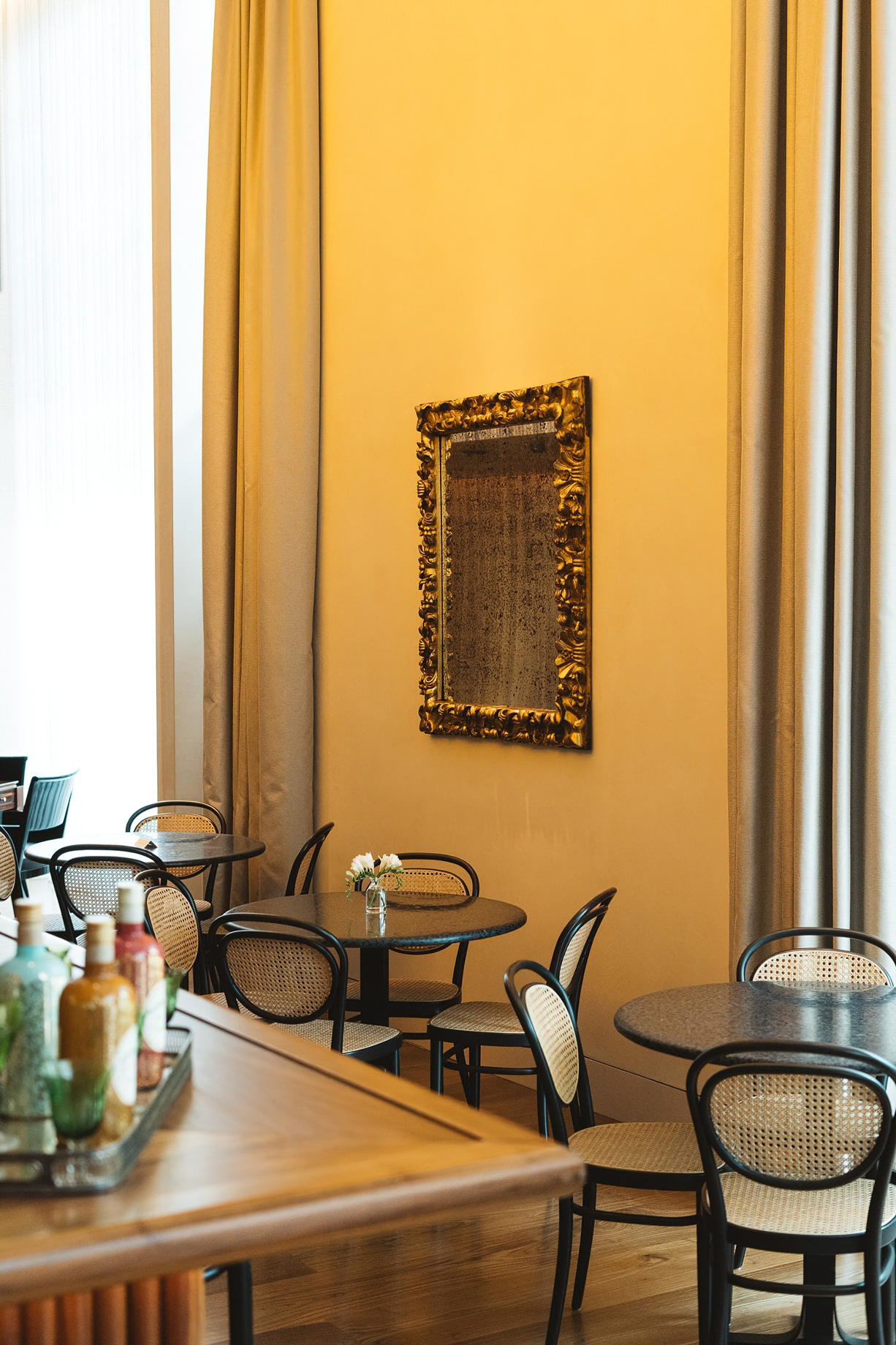 The Barcelona EDITION Hotel – Barcelona, Spain – Bar Veraz Tables