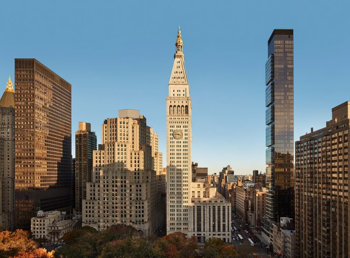 The New York EDITION Hotel - New York, NY, USA - Exterior Clocktower View