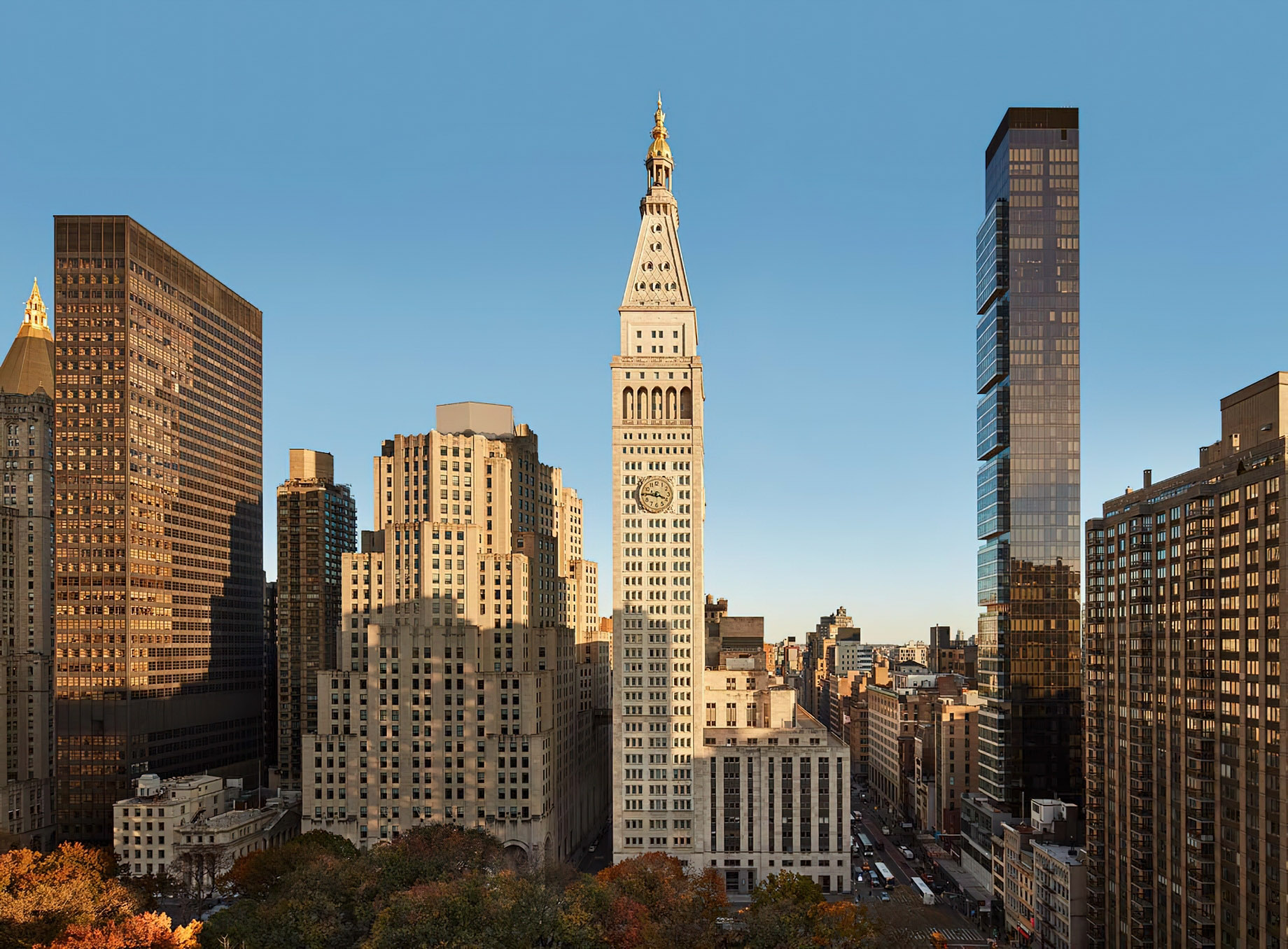 The New York EDITION Hotel – New York, NY, USA – Exterior Clocktower View