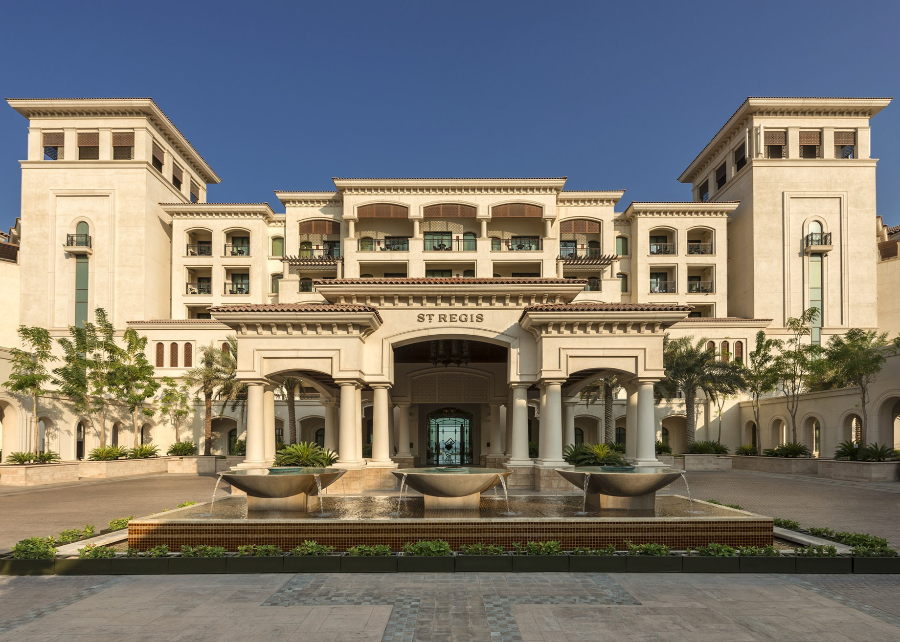 The St. Regis Saadiyat Island Resort – Abu Dhabi, UAE – Hotel Front Entrance