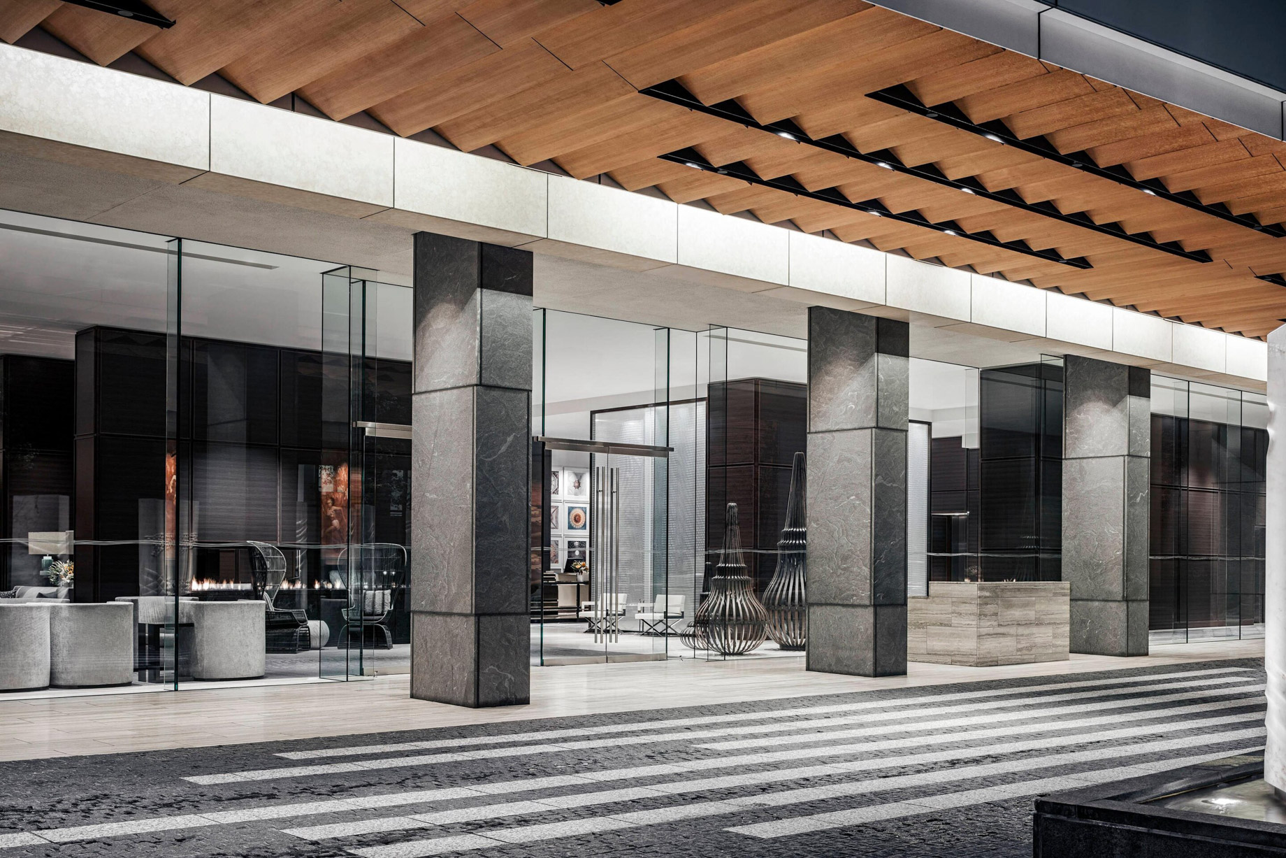 The St. Regis San Francisco Hotel – San Francisco, CA, USA – Porte Cochere