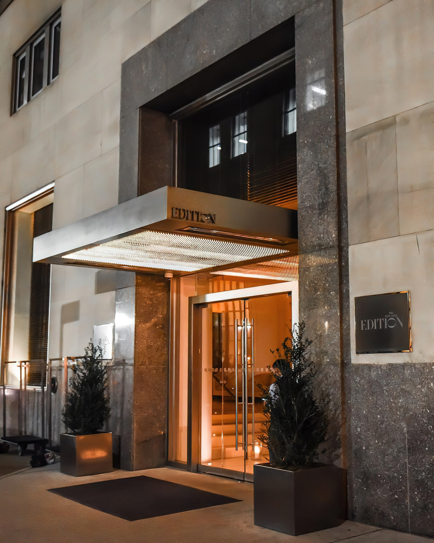 The New York EDITION Hotel – New York, NY, USA – Hotel Front Entrancce
