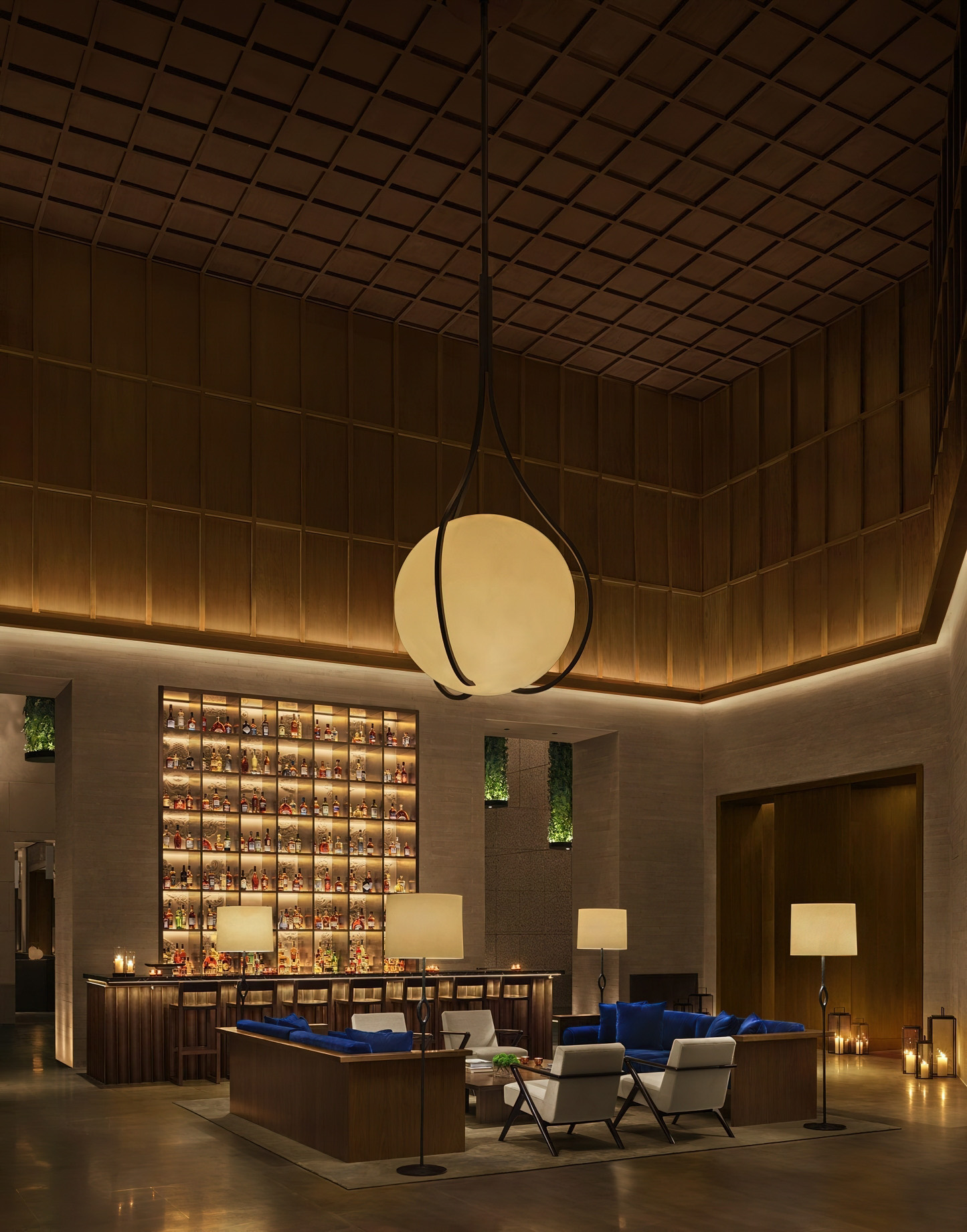 The Shanghai EDITION Hotel – Shanghai, China – Lobby Bar Seating