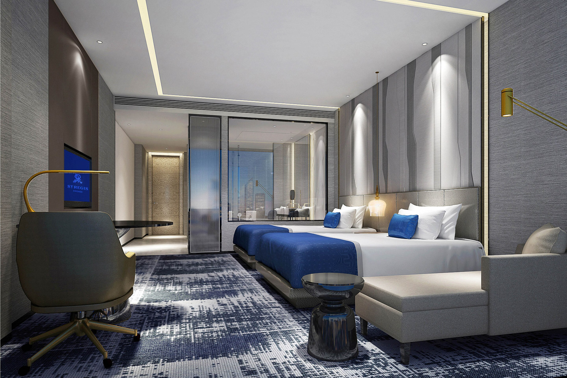 The St. Regis Chicago Hotel - Chicago, IL, USA - Superior Room Double Queen