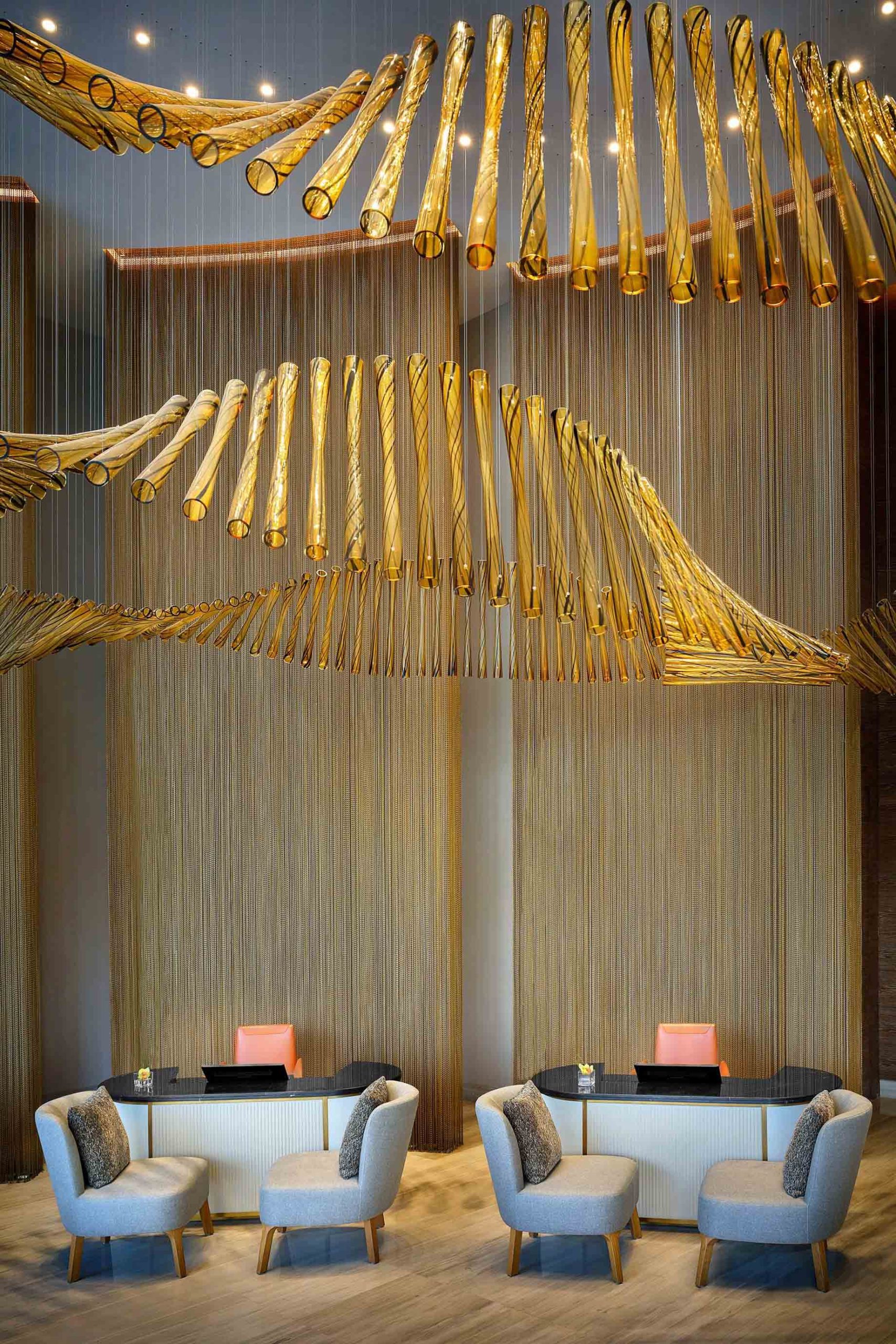 The St. Regis Downtown Dubai Hotel – Dubai, UAE – Hotel Lobby Lounge