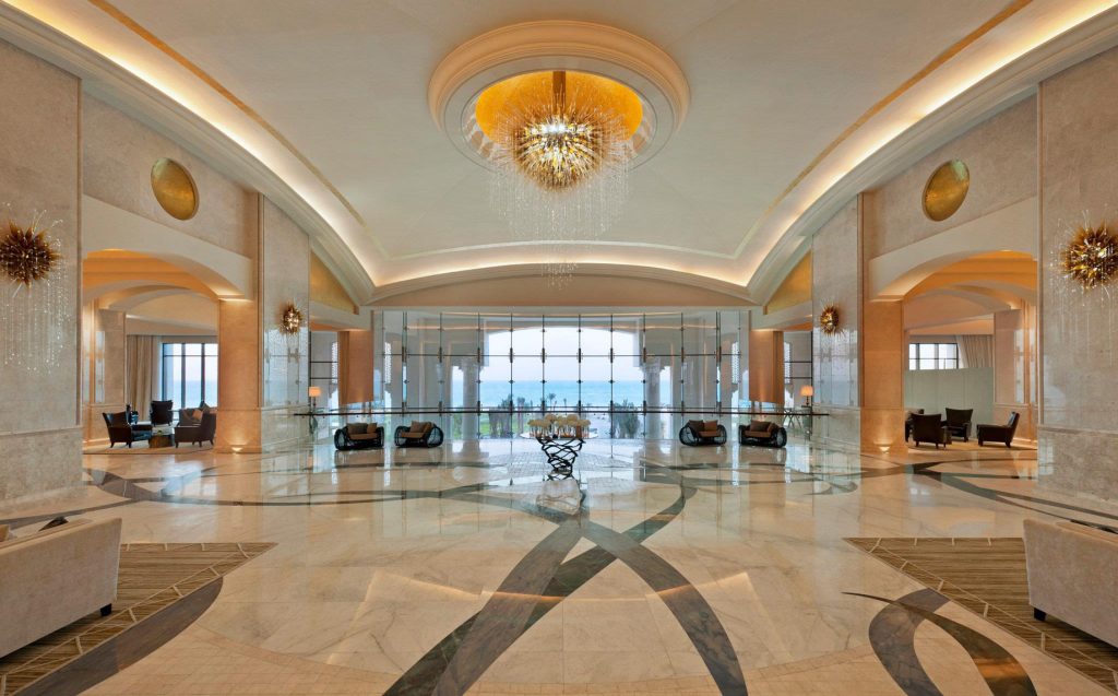 The St. Regis Saadiyat Island Resort - Abu Dhabi, UAE - Lobby Entrance