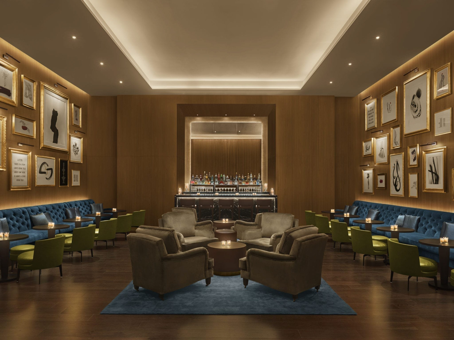 The Abu Dhabi EDITION Hotel – Abu Dhabi, UAE – Library Bar